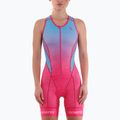 Damen-Triathlonanzug Synergy Pro Sleeveless Racerback Trisuit punch