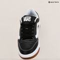 Herren Vans Hylane Schwarz/Weiß/Gum Schuhe 11