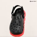 Crocs Duet Max II Clog schwarz/varsity rot flip-flops 9