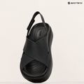 Crocs Brooklyn Luxe Cross Strap Damen Sandalen schwarz 16