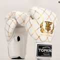 Top King Boxing Chain weiß/goldene Boxhandschuhe 6