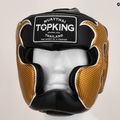 Top King Empower schwarz/goldener Boxhelm 8