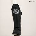 Top King Pro Semi Leder schwarz Schienbein- und Fußschützer 8