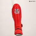 Top King Pro Semi Leder rot Schienbein- und Fußschützer 8