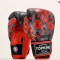 Top King Boxing Dragon rot/schwarze Boxhandschuhe 6