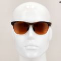 Oakley Frogskins Lite matt braun schildpatt/prizm braun Verlauf Sonnenbrille 9