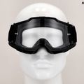 Kinderfahrradbrille 100% Accuri 2 Junior schwarz/klar 7