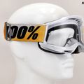 100% Accuri 2 shiv/clear Fahrradbrille 7