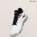 Herren Volleyballschuhe Mizuno Wave Momentum 3 weiß/salsa/schwarz 9