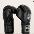Top King Muay Thai Pro schwarze Boxhandschuhe 7