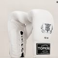 Top King Muay Thai Pro weiße Boxhandschuhe 7