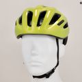 Fahrrad Helm MET Idolo lime yellow metallic glossy 9