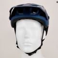 Fahrrad Helm MET Terranova teal blue/black metalic matt 9