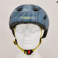Fahrrad Helm Kinder MET Hooray blue zebra matt 9