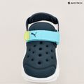 PUMA Evolve AC Inf dunkle Nacht/Heldenblau/Lilienkissen Kindersandalen 9