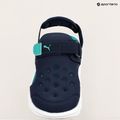 PUMA Evolve AC PS Kindersandalen puma navy/sparkling green/puma weiß 9