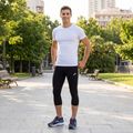 Herren Joma Record 3/4 Trainingsleggings schwarz 7