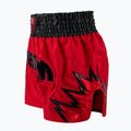 Herren Venum Inferno Muay Thai Trainingsshorts rot/charcol grau/schwarz 3