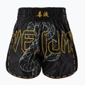 Herren-Trainingsshorts Venum Serpenti Muay Thai black/silver/gold 2
