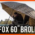 Fox 60  Camo Brolly braun Karpfen Regenschirm CUM268 4