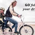 Hinterer Fahrradsitz für Fahrradträger bobike Go grau 8012300005 5