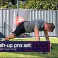 Pure2Improve Push-up Pro Set rot/schwarz Liegestützgriffe P2I202160 6