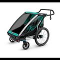 Thule Chariot Lite Zwei-Personen-Fahrradanhänger grün 10203022 11