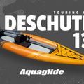 Aquaglide Deschutes 130 orange 1-Personen aufblasbares Kajak 584120126 10