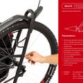 Extrawheel Voyager Fahrradanhänger schwarz PRO E0033 8