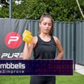 Neopren Kurzhantel 5kg Pure2Improve gelb P2I201430 7
