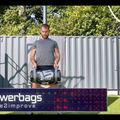 Pure2Improve 15kg Power Bag grau/schwarz P2I201730 Trainingstasche 7