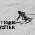 Völkl Racetiger SL Master + XComp 16 GW gelb/schwarzer Alpin-Ski 16