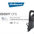 POLISPORT Groovy CFS FO Kinderfahrradsitz braun 8406100016 7