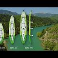 Aqua Marina Recreational Kayak grün Betta-412 2-Personen 13'6″ aufblasbares Kajak 17