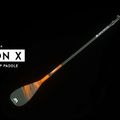 Aqua Marina CARBON X 3-teiliges SUP-Paddel schwarz und orange B0303016 8