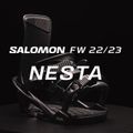 Snowboardbindungen Damen Salomon Nesta schwarz L417781 10