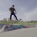 Street Surfing Stunt Scooter Ripper rot/silber Freestyle Scooter 9