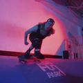 Surfskate Skateboard CUTBACK Blaue Welle blau 11
