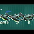 JOBE Revolve 1P blau-grüner Schleppschwimmer 230120001 8