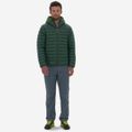 Herren Patagonia Daunenpullover Hoody basin grün 10