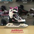 Rollschuhe für Kinder FILA Wizy black/salmon 10