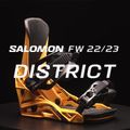 Snowboardbindungen Herren Salomon District schwarz L41776 9