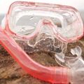 TUSA Tauchset Maske + Schnorchel + Schwimmflossen rosa UP-1521 12