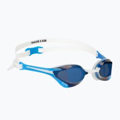 Schwimmbrille TYR Tracer-X Elite Racing Mirrored blue/white