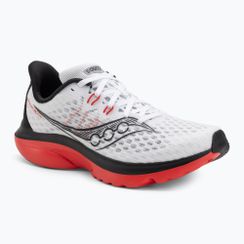 Herren Laufschuhe Saucony Kinvara 16 weiß/rot