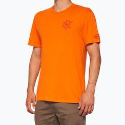 100% Smash orangefarbenes Herren-T-Shirt