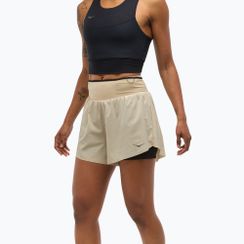 Laufshorts Damen HOKA Skyglide oatmeal