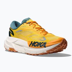 Herren Laufschuhe Hoka Mafate X zest/mountain fog