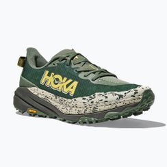 HOKA Speedgoat 6 Wide Herren Laufschuhe Farn/Asphaltgrau