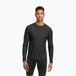 Laufshirt mit langen Ärmeln für Herren HOKA Airolite 2.0 black